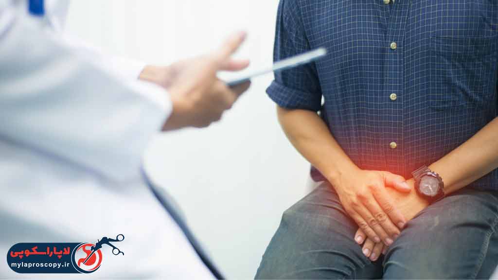 محل قرار گیری غده پروستات کجاست؟